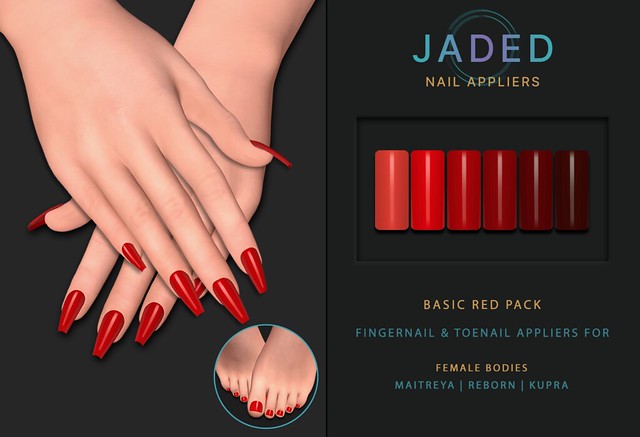 Nail Appliers - Basic Reds | JADED