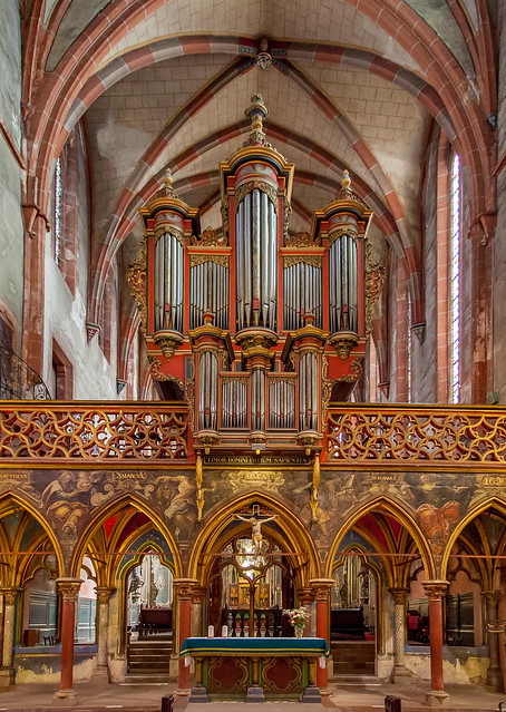 Silbermann Organ in Église Saint‐Pierre‐le‐Jeune, Strasbourg, France