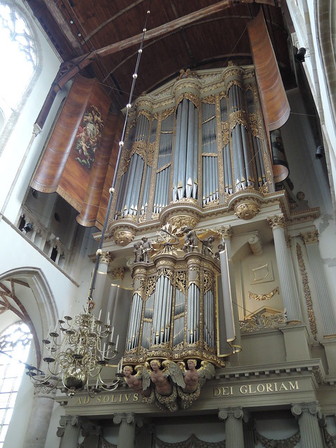 Van Hagerbeer/Schnitger Organ in St. Laurenskerk, Alkmaar, The Netherlands