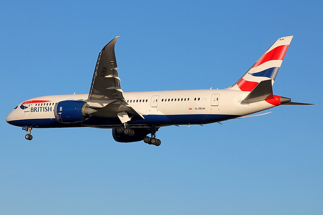 G-ZBJH | Boeing 787-8 Dreamliner | British Airways