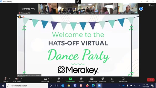 We Had a Blast at the IDD Hats-off Virtual Dance Party!