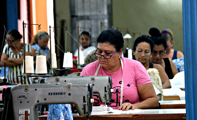 Garment worker