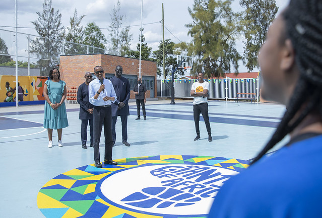 The unveiling of Club Rafiki Youth Center | Kigali, 21 May 2022