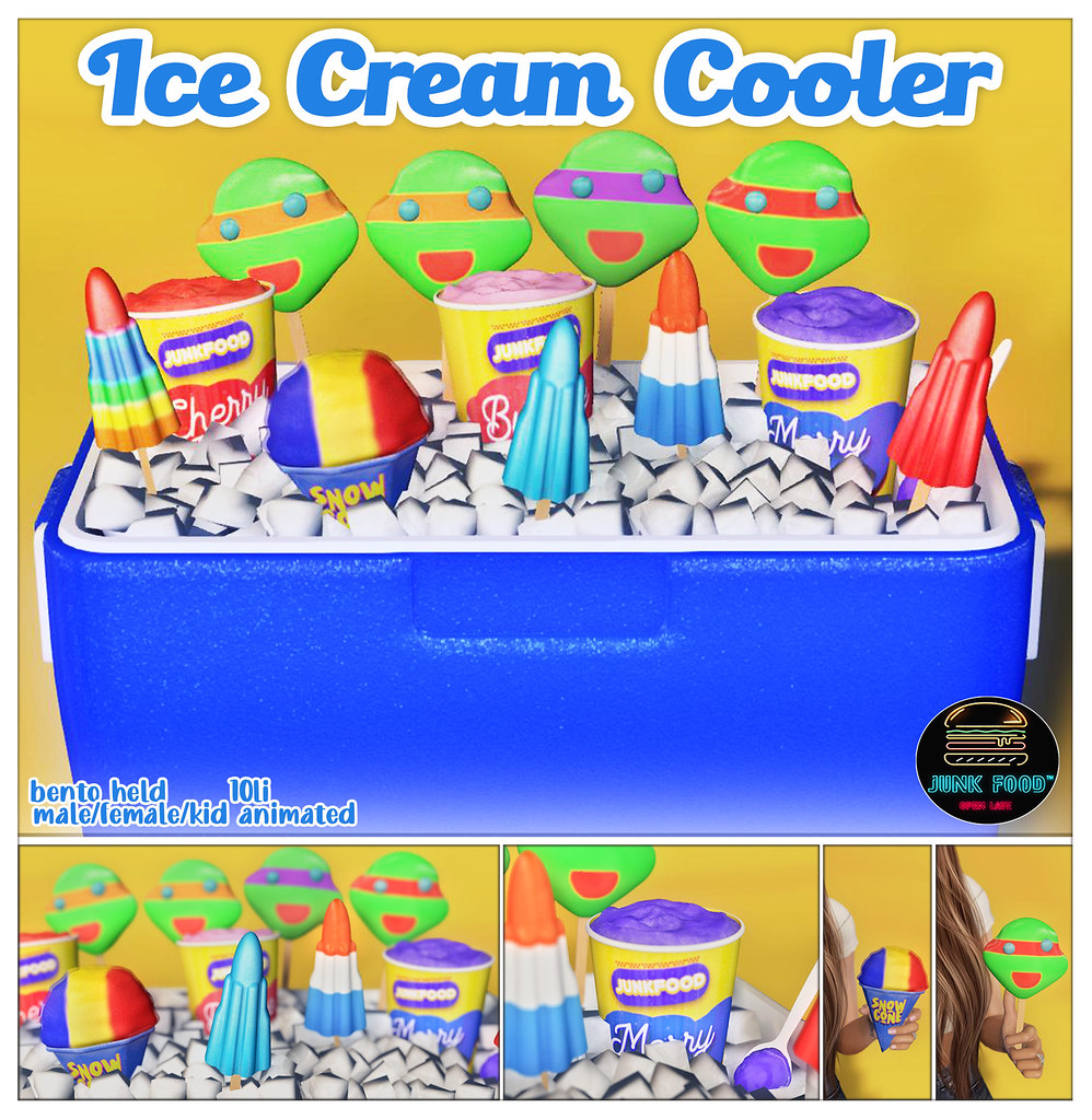 Junk Food - Ice Cream Cooler