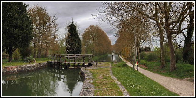 Canal du Midi Ecluse du Roc