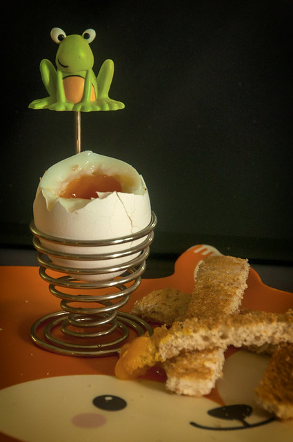 Egg and soldiers