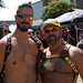DOUBLE HOT MUSCLE HUNKS ! photographed by ADDA DADA at DORE ALLEY FAIR 2021 ! (safe photo)