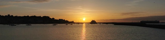 New Cover Photo - Sunset taken on East Cowes Esplanade last night. - 21st May 2022