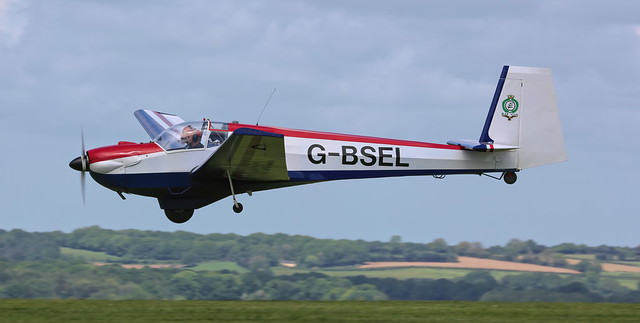 Slingsby T61G Falke G-BSEL May 21st Compton Abbas Pooley's Day 2022
