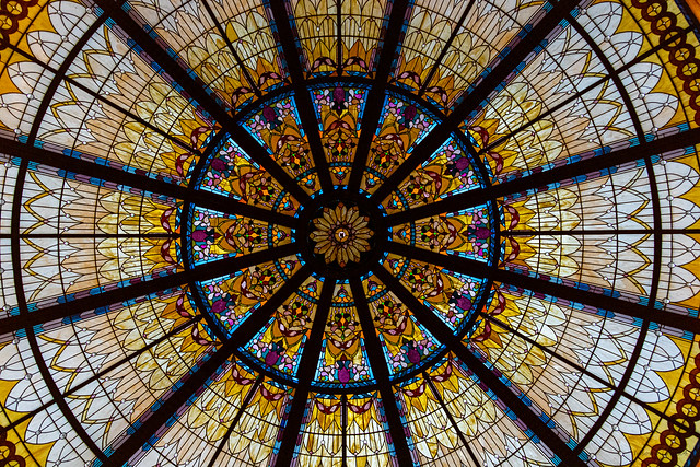 Palm Courts Stained Glass The Empress