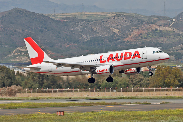 9H-LMI Airbus A.320-214 Lauda Europe AGP 18-04-22