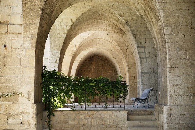 Arches of Abbaye Saint André