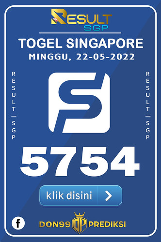 Hasil Pengeluaran SGP Togel Singapore Minggu, 22 Mei 2022 Hari Ini