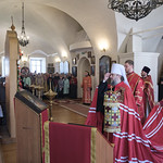 22 мая 2022, Освящение придела в честь свт. Николая Чудотворца Екатерининского храма. Божественная литургия. Свято-Екатерининский женский монастырь (Тверь)