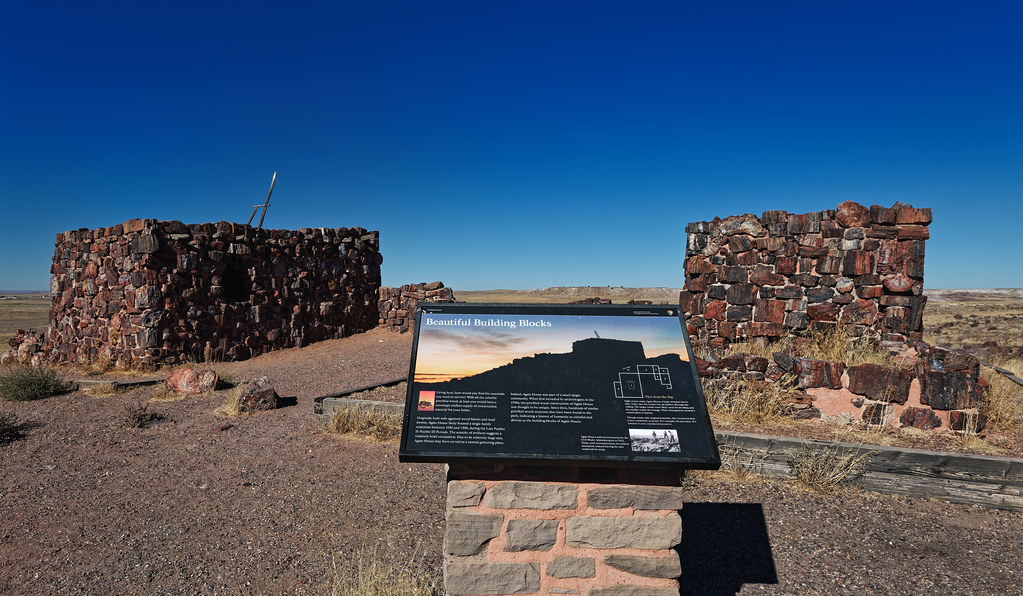 Ruins  of the Agate House (Petrified Forest National Park)