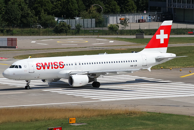 HB-IJS | Swiss Airbus A320-214 | Zurich Kloten LSZH/ZRH | 31/07/15
