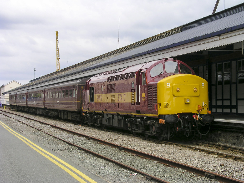 37417 at Fishguard 1R38 1335 Fishguard-Rhymney 01 28-06-03… | Flickr