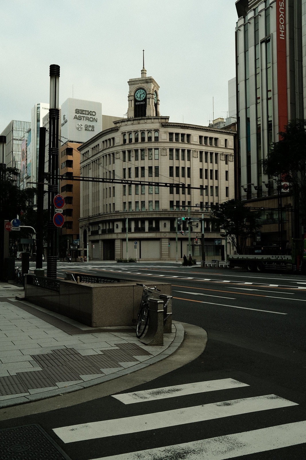Tokyo Ginza morning, 2022