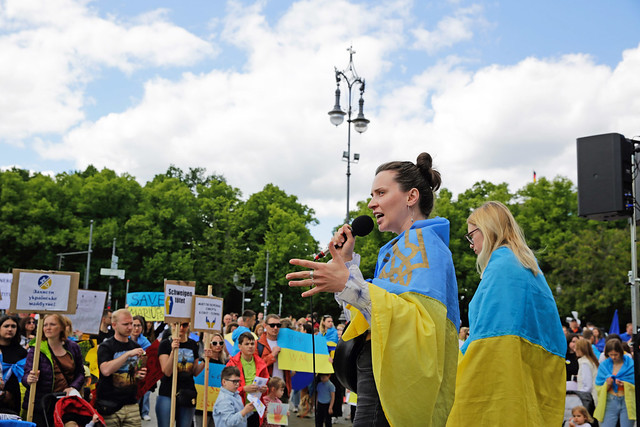UKRAINE - Marsch: «Nennt es einen Genozid!»  Berlin 22.05.2022