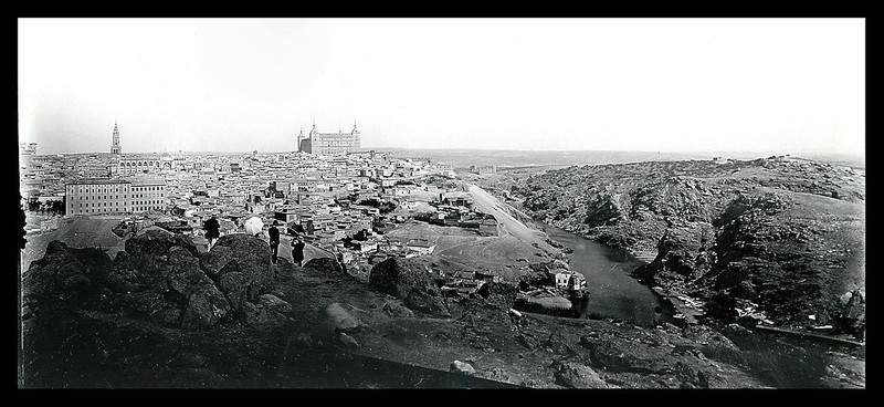 Vista panorámica de Toledo - Año 1907 (Autor F. Bardon)