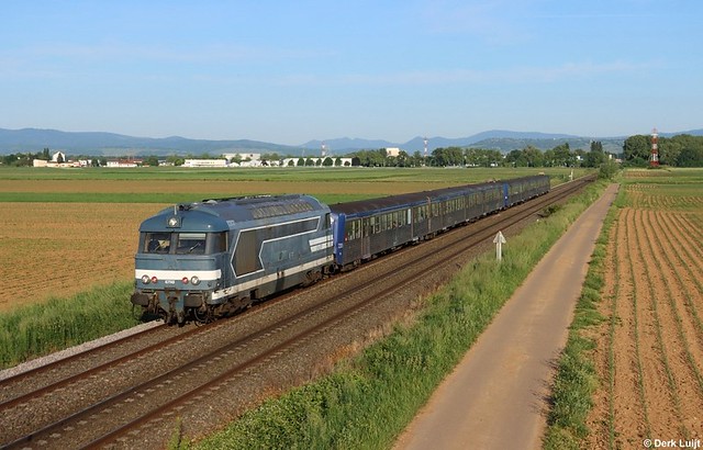 SNCF BB67515, Duppigheim, 18-5-2022 7:27