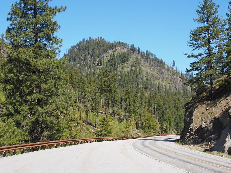US 2 in Tumwater Canyon
