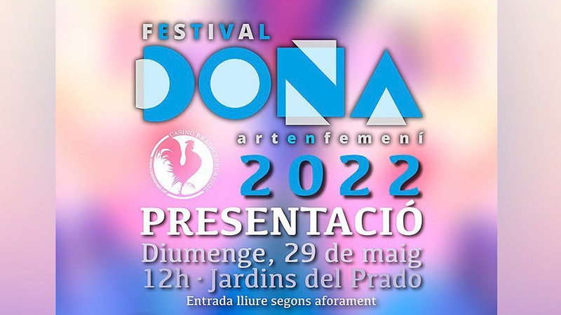 Presentación del Festival Dona Art en femení Sitges 2022