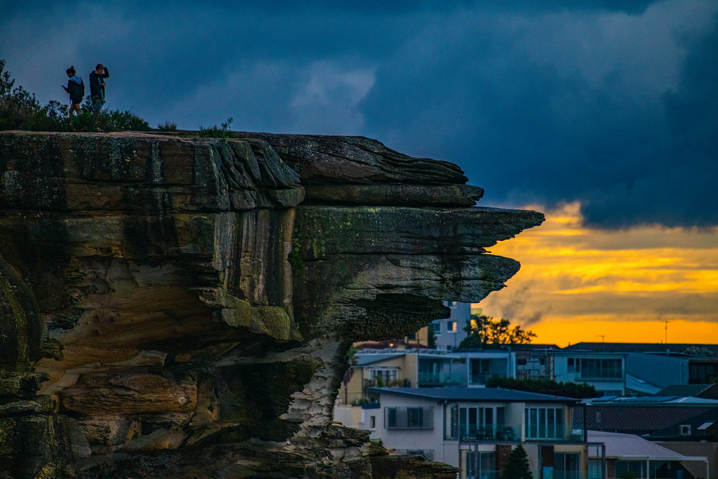 Coogee cliffs NSW