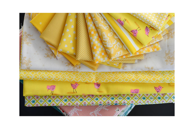 Stash Infusion F8 Bundle - Yellow from Sew Lux Fabrics