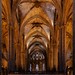 Barcelona - Nave principal da Catedral Gótica de Barcelona