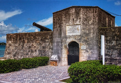 Entrance to Fort Montagu, Nassau Bahamas