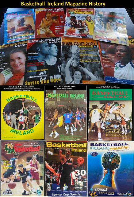 Basketbal lreland Magazines (from Jilian Hayes) V99