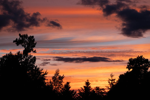 sunset clouds sky colors