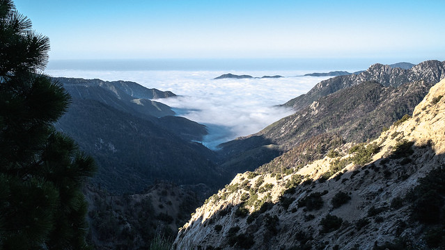 Above the Clouds on the Angeles Crest Highway