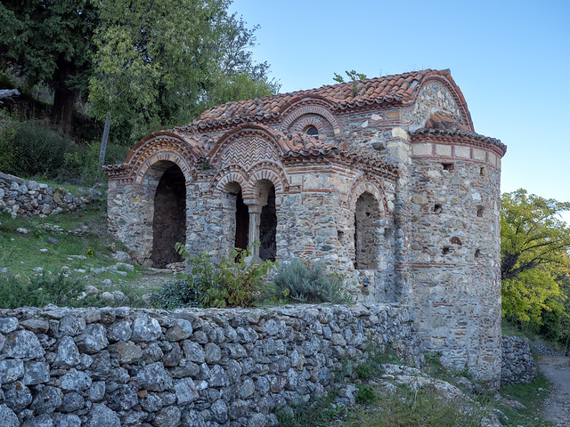 Mystras, Laconia, Peloponnese, Greece
