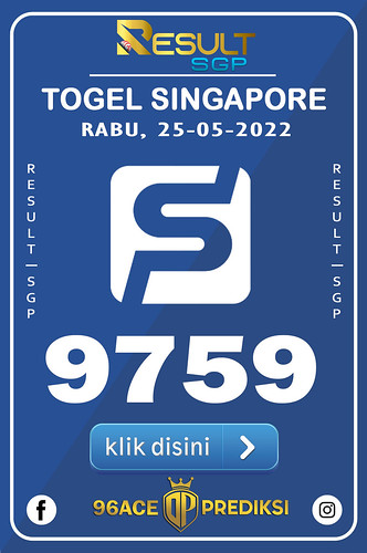 Hasil Pengeluaran SGP Togel Singapore Rabu, 25 Mei 2022 Hari Ini