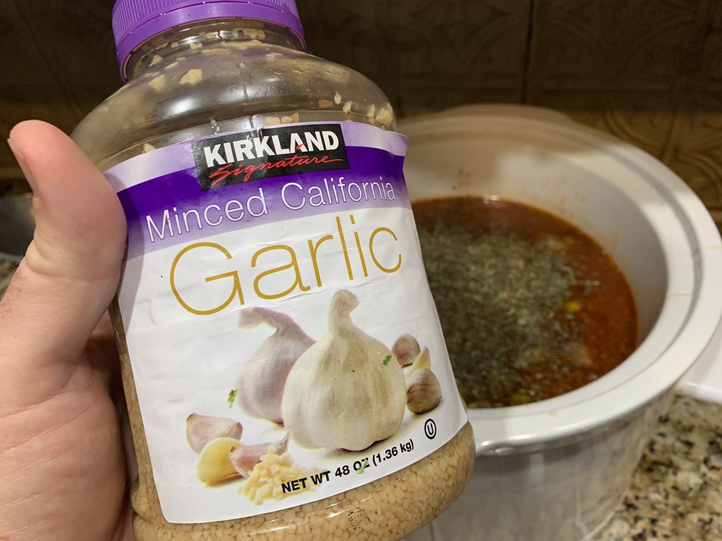 Don't forget the garlic!