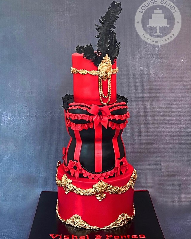 Moulin Rouge Cake by Louise Sandy