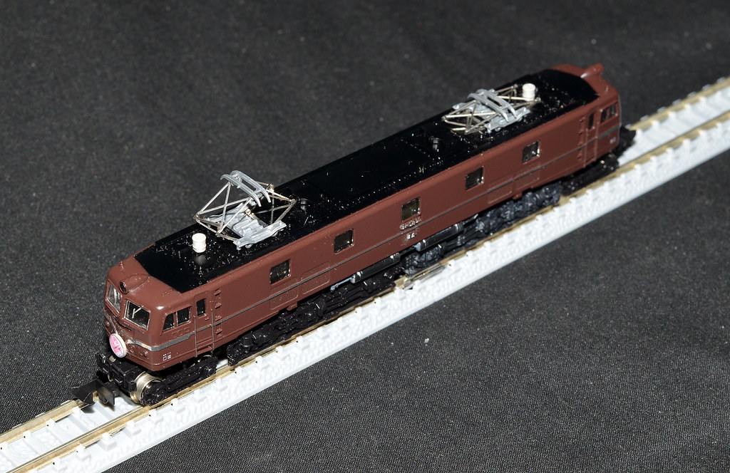 Tomix N Scale ~ JR EF58 2-Co+Co-2 Electric Locomotive with Head Mark (3)