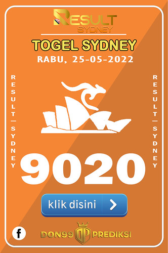 Hasil Pengeluaran Sdy Togel Sidney Rabu, 25 Mei 2022 Hari Ini