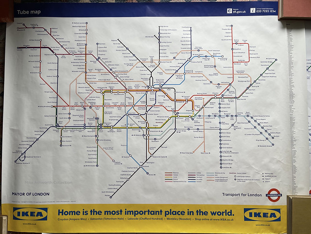 London Underground : Tube map September 2009 - poster version