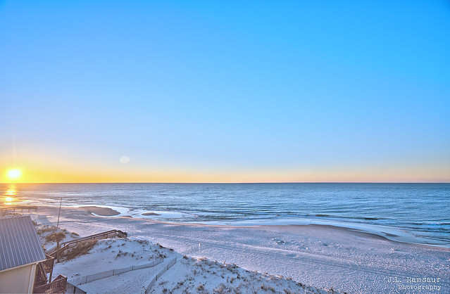 Gulf of Mexico Sunrise - Gulf Shores, Alabama