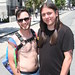 CUTE SMILING HUNKS ! photographed by ADDA DADA at DORE ALLEY FAIR 2021 ! (safe photo)