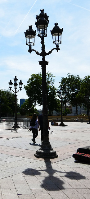 Parisian lampposts