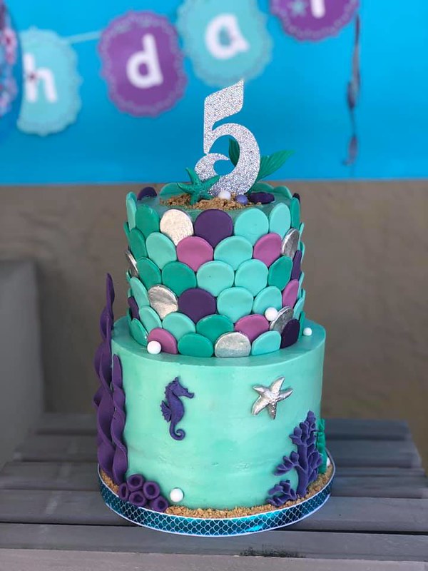 Mermaid Cake from Baked By Joann
