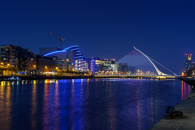 Blue Hour in Dublin - Ireland