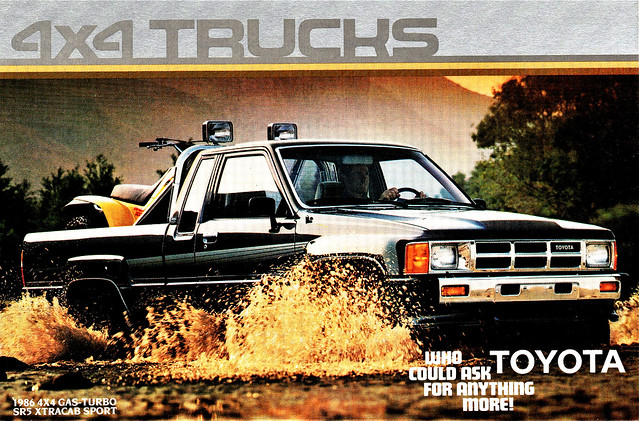 1986 Toyota 4X4 Gas-Turbo SR5 Xtracab Sport Truck