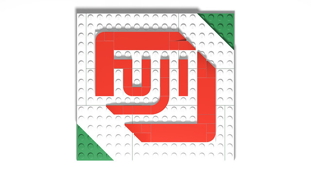 Fujifilm Logo in Stud.io! #Fujifilm #logo #ArtisanBricks #Studio