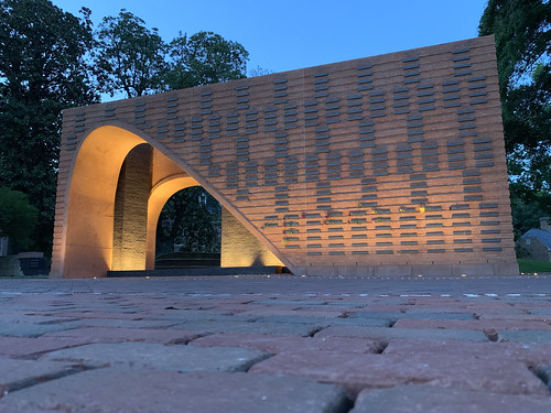 Hearth: Memorial to the Enslaved is a moving site on the university's Historic Campus.