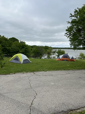 Camp Site at Eisenhower State Park